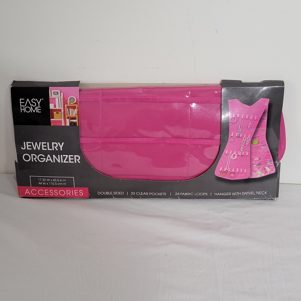 Jewerly Organizer Pink